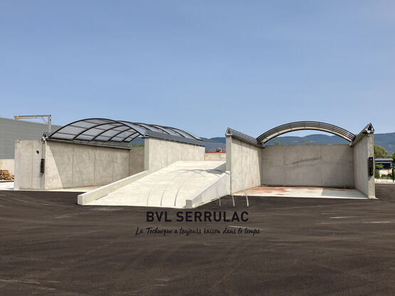 Abris télescopiques en aluminium « Delta Mobile » - BVL SERRULAC