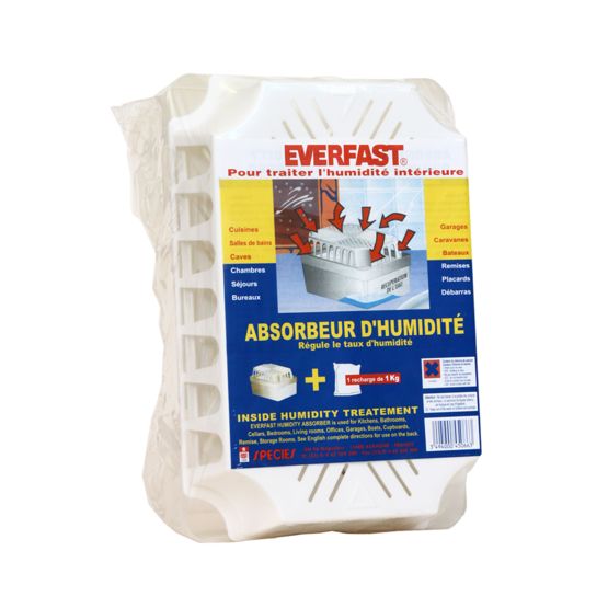 Absorbeur d'humidité  EVERFAST ABSORBEUR D'HUMIDITE - EVERFAST