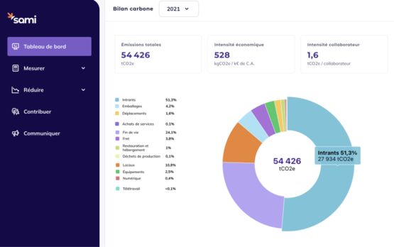  Accompagnement bilan carbone BTP avec interface intuitive | Logiciel SAMI - BRZ FRANCE