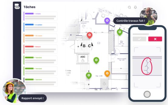  Application de Suivi de chantier et de gestion de formulaires | Bulldozair - MEZZOTEAM