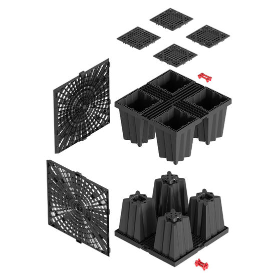  AQUABOX - Module SAUL pour la rétention, l&#039;infiltration et le stockage des eaux pluviales - Modules pour la filtration ou la rétention des eaux pluviales