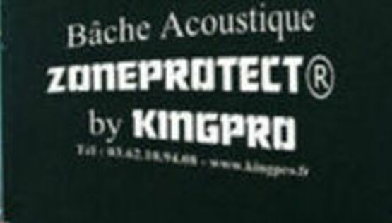 Bâche acoustique -38 dB de chantier | KINGPRO   - produit présenté par KINGPRO