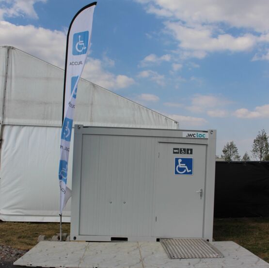  Cabine et cellule sanitaire raccordable pour personnes en situation de handicap (PSH) | WC LOC  - WC LOC