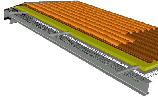 Complexe isolant unique pour toitures chaudes en tuiles canal | Citoit Komplex - produit présenté par CITOIT SYSTÈME