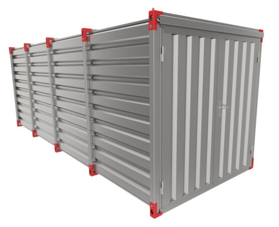 Container de stockage démontable de 6m