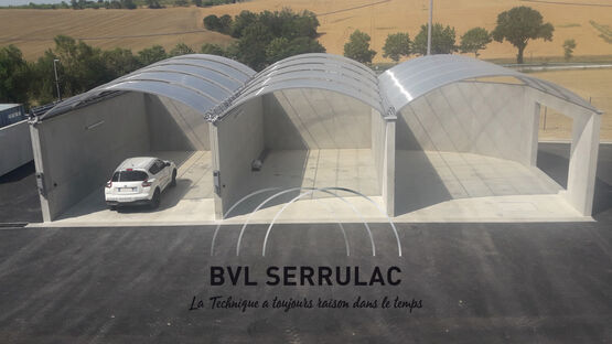  Couverture de stockage en aluminium « Delta Fixe » - BVL SERRULAC