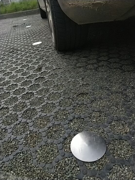  Dalle de stabilisation alvéole renforcée à engazonner ou gravillonner pour parking drainant | Alvéole / Stab - VALISOL