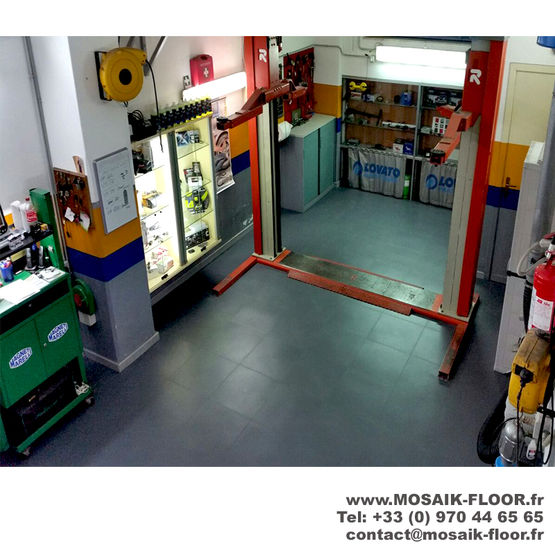 Découvrez les Dalles PVC Clipsables pour le Revêtement de votre Sol Garage  et Atelier – MOSAIK-FLOOR