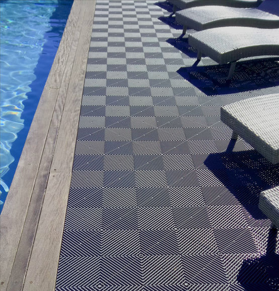  Dalles emboitables PVC tous supports - Fixation ultra - rapide |  MOSAIK CREATION  - Dalles vinyle ou PVC