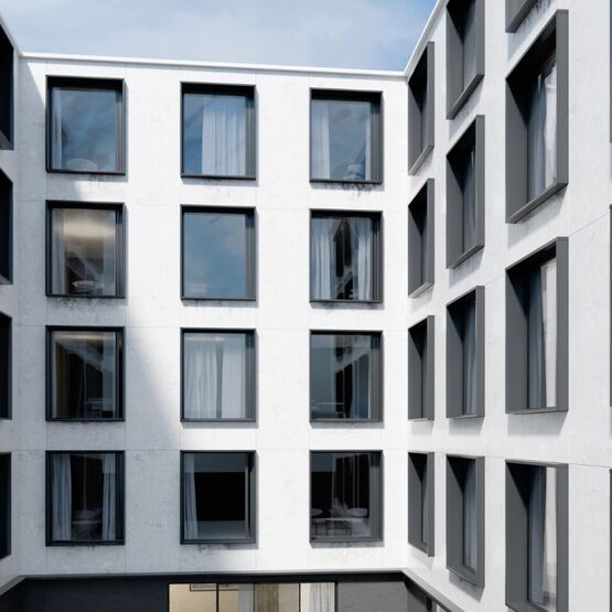  Fenêtre aluminium avec ouvrant de ventilation pour secteur tertiaire | 5200 TH / 5700 - Fenêtre et porte-fenêtre en aluminium