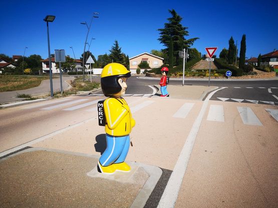 ALIX, FIGURINE DE SIGNALISATION