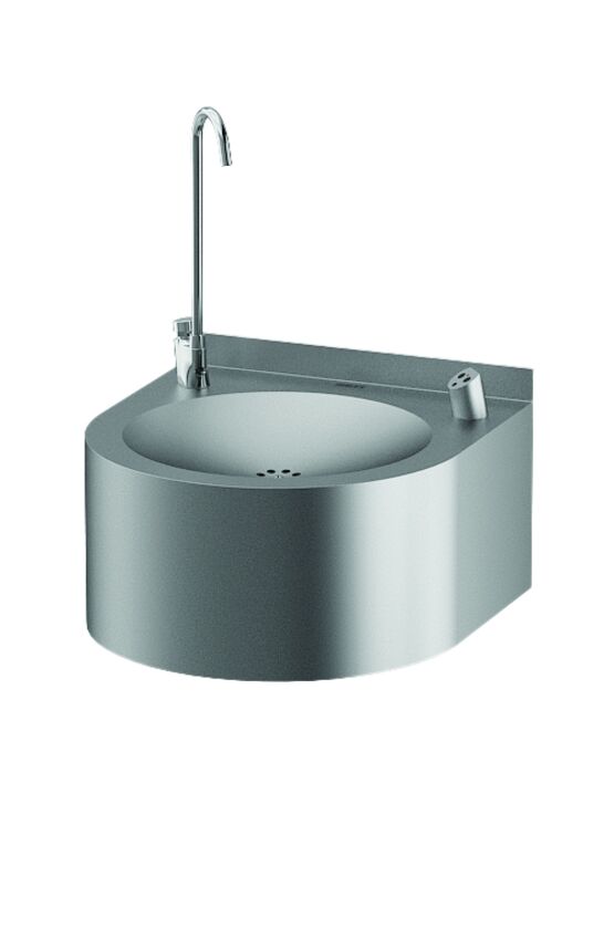  Fontaine à boire inox avec robinet sans contact - SUPRATECH