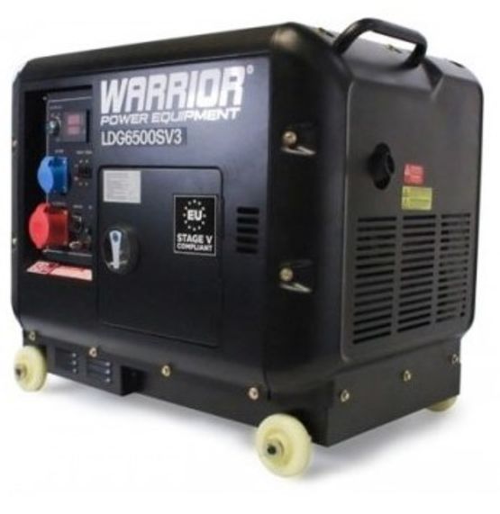 Groupe electrogene diesel 5000 watts DHY6600SE-LRS Boitier ATS
