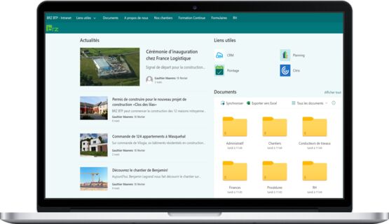  Intranet d&#039;entreprise : un outil collaboratif - BRZ FRANCE