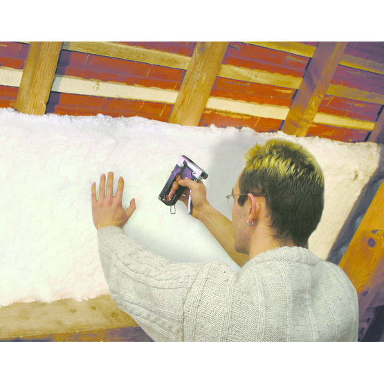 Laine de coton en panneaux isolation thermique et phonique