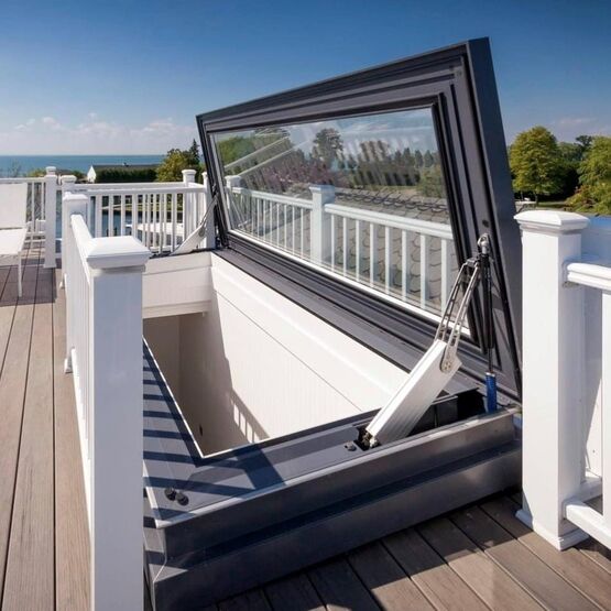 La grande porte pour toit-terrasse | Skydoor