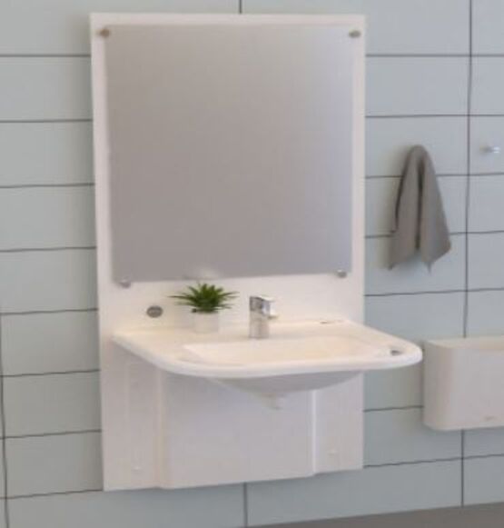 Lavabo à cadre réglable électrique | SLIMline complet - produit présenté par CREE