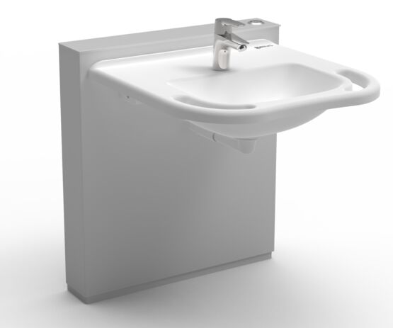 Lavabo avec cadre réglable électrique HV | Standardline, CREE, Salle de Bain, PMR, Aménagement des logements 