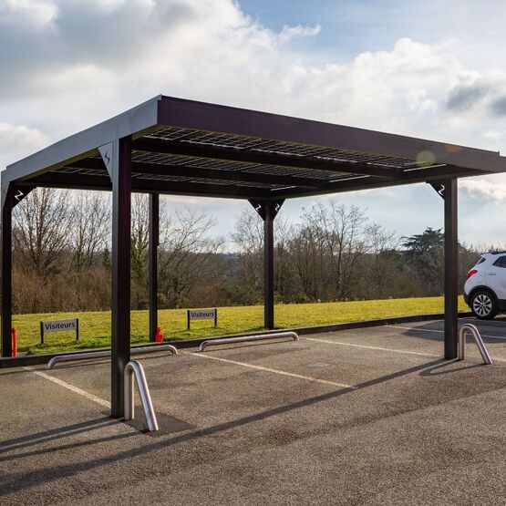 Le nouveau carport photovoltaïque pour la production d’énergie à maison positive - produit présenté par SEPALUMIC