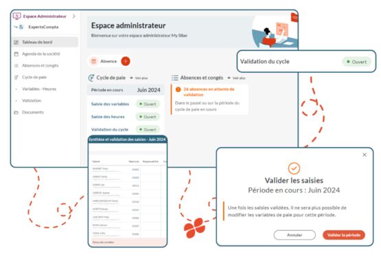 Logiciel d&#039;offre paie et RH pour BTP | My Silae - produit présenté par BRZ FRANCE