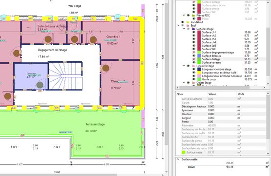 Logiciel de chiffrage et de métrés sur plan 2D et PDF | JustBIM PRO - produit présenté par SOC INFORMATIQUE