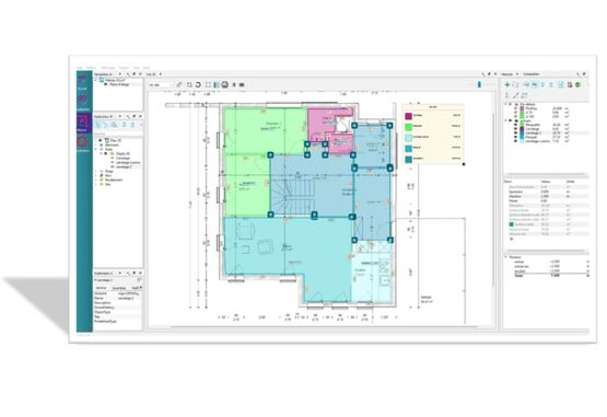  Logiciel de métrés et d&#039;estimation des coûts de construction sur plans PDF | JustBIM PRO - SOC INFORMATIQUE