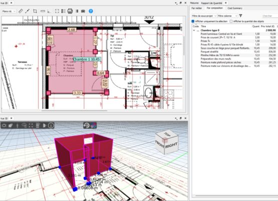  Logiciel de métrés et de chiffrage sur plans 2D et maquettes BIM | JustBIM MAX - SOC INFORMATIQUE