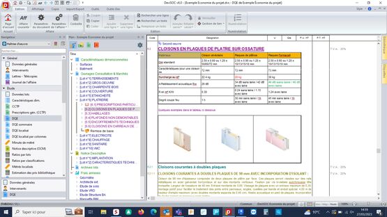 Logiciel de rédaction CCTP et DPGF | DeviSOC CCTP - produit présenté par SOC INFORMATIQUE