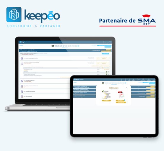  Logiciel DOE - Plateforme Dossiers d’Ouvrages Exécutés - 1 Corps d’état | Keepéo  - Applications Gros oeuvre