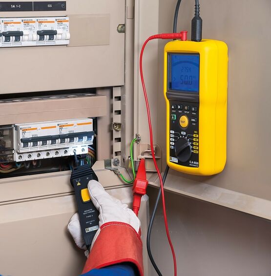  Mégohmètre 50, 100, 250 V et 1 kV avec ratio PI/DAR | CA 6526 - Appareils de contrôle, mesure et inspection