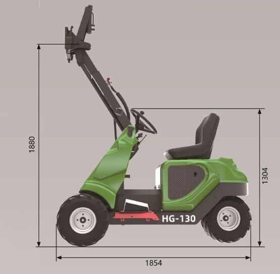  Mini valet de ferme compact | HG-130 - SARL HG TECH