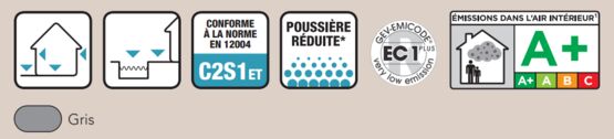  Mortier-colle déformable a double taux de gâchage, pour la pose de tous revêtements céramiques et similaires - Mortier colle