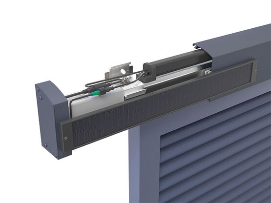  Motorisation solaire pour volets coulissants WIN-SLIDE 2 | SYCOMM-SOLAR - Motorisations pour volets