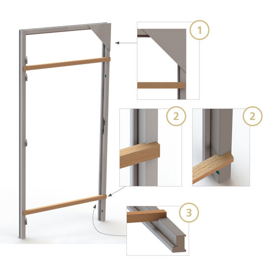 Offre Premium Jeld-Wen :  Huisseries Prêtes En 3 Jours Départs Usine - produit présenté par JELD-WEN