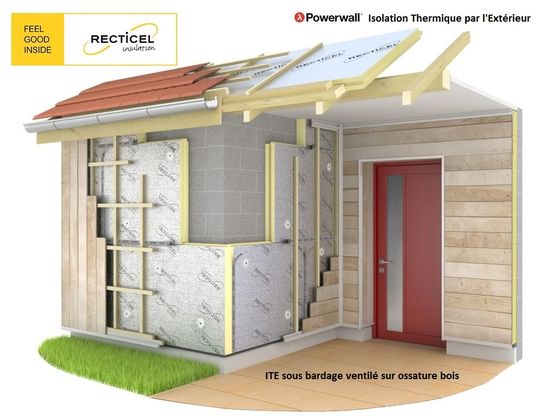 Powerwall® : Panneau D'isolation Thermique Par L'extérieur Des Façades ...