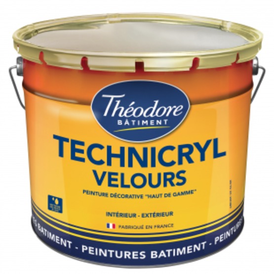 Peinture Acrylique Microporeuse Technicryl Velours Theodore Batiment