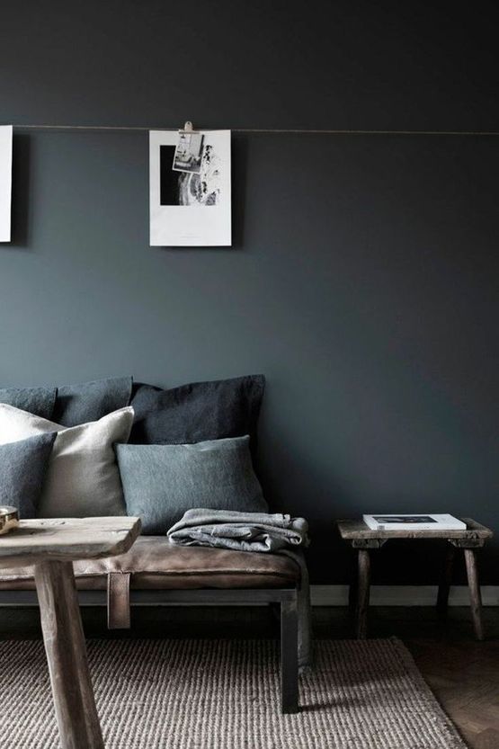 Acryl ONIP Mat Noir (3L) : peinture murs et plafonds mate noir profond,  lessivable et non lustrable. Excellent rendu