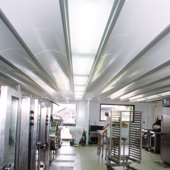  Plafond  filtrant  pl num ventil  pour grandes cuisines  