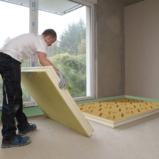 Plaque isolante thermo-acoustique pour les sols | Utherm Floor K Comfort dB - Unilin Insulation 