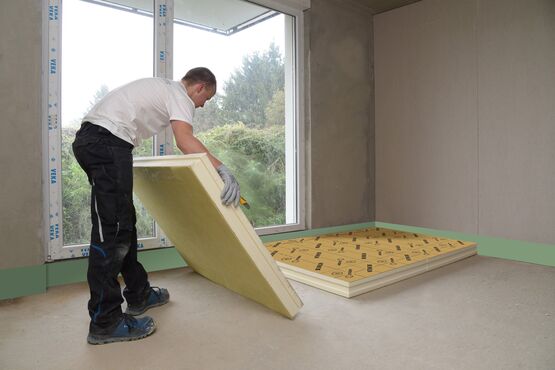  Plaque isolante thermo-acoustique pour les sols | Utherm Floor K Comfort dB - UNILIN INSULATION 