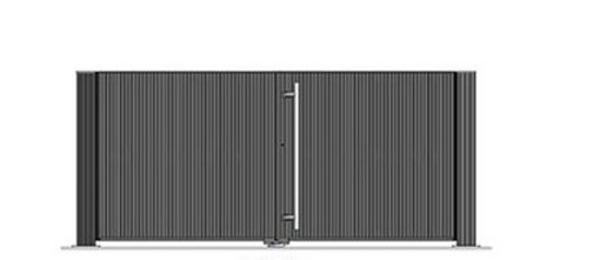  Portail à créneaux | TSCHOEPPÉ - Portails aluminium