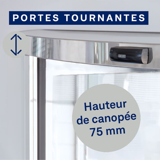  Porte tournante automatique ou manuelle | Revo.PRIME - Porte d'entrée automatique (tambour, coulissante, etc.)