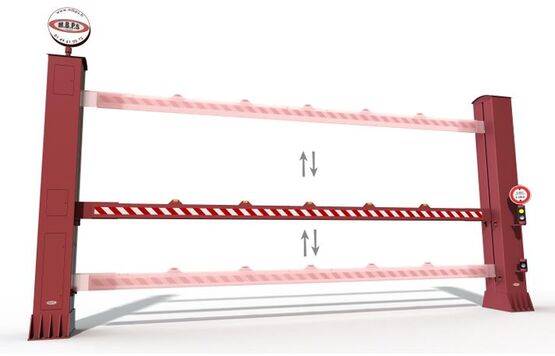  Poutre motorisée à 3 niveaux | MPS3N-00  - MBPS