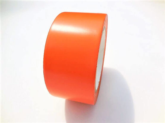  Ruban adhésif PVC orange pour les travaux BTP | ADHESIF PVC ORANGE ADH-PVCOR - KINGPRO