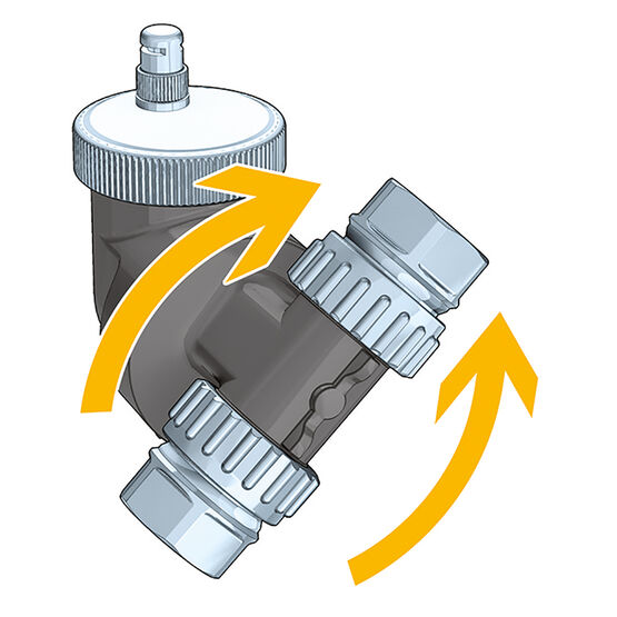  Séparateur d&#039;air à faibles pertes de charge pour circuit hydraulique | Discaslim®  - THERMADOR