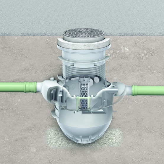 Séparateur d'hydrocarbures avec débourbeur intégré - GRAF - BiZiDiL