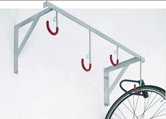  Solution de suspension collective des vélos type A | SUCOLLA - Rangements divers (caves, atelier, garage...) et accessoires