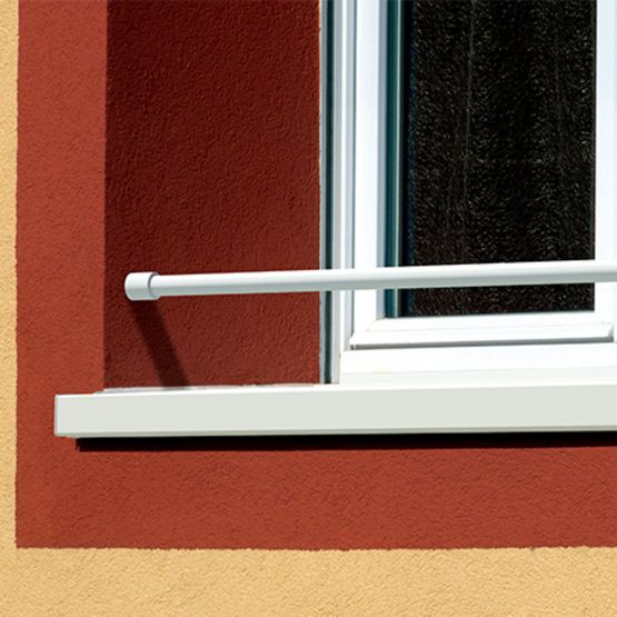 Système d'appui de fenêtre en aluminium pour façade isolée