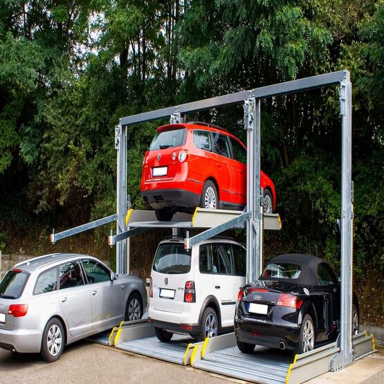  Système de parking mécanique pour automobiles | PARKLIFT 421 - Plate-forme de superposition pour véhicules