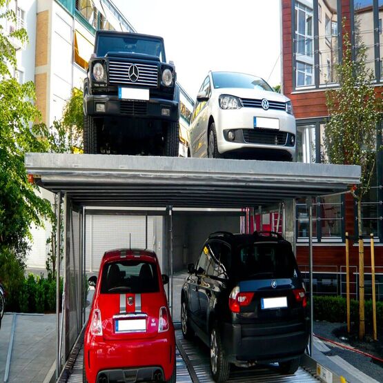 Système de parking mécanique pour automobiles | PARKLIFT 461/462  - produit présenté par HIGH PARK